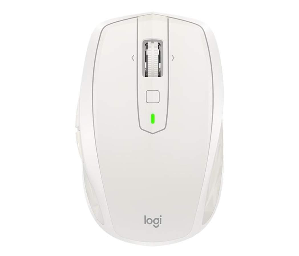 Ratón inalámbrico - Logitech MX Anywhere 2S, 4000 DPI, mano derecha, 7 botones, gris claro
