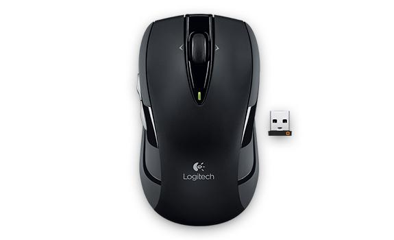 Ratón inalámbrico - Logitech M545, Óptico, universal, Negro