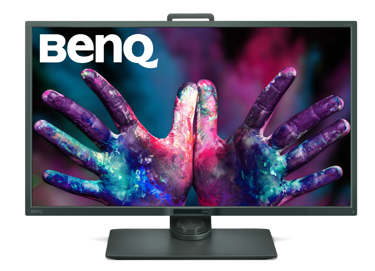 Monitor Benq Pd3200u 32 4k 4ms negro ultra led ips 32“ uhd profesional para diseñadores de 3840x2160 100rec.709srgb cadcam hotkey puk hdmi dp usb altura ajustable eyecare antireflejos gris 9h.lf9la.tbe 32”led