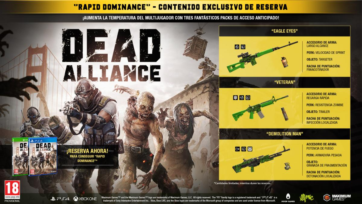 Xbox One Dead Alliance