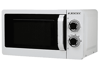 Microondas - Jocel JMO011459, 700 W, 6 niveles, Función Descongelación, 20 L, Blanco