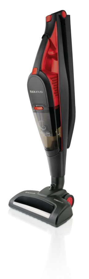 Aspirador escoba - Taurus Essentials Lithium 25,6, 3 en 1, 2 velocidades, Potencia de 25,6V