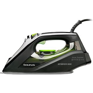 Plancha de vapor - Taurus Geyser ECO 3000, Sistema antical, golpe de vapor de 200 g/min