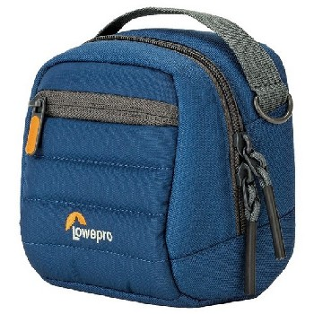 Funda - Lowepro Tahoe CS 80, Para compacta, Nylon, Azul