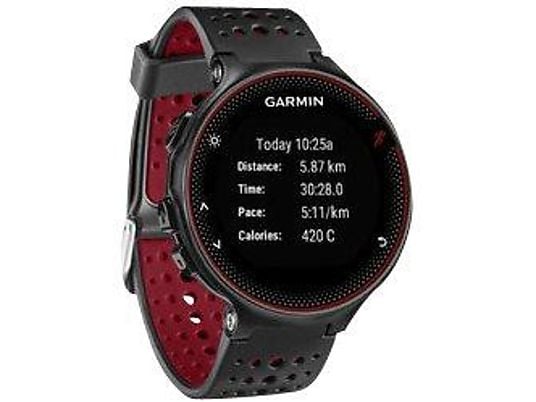 Reloj deportivo - Garmin Forerunner 235, Negro, GPS, Connect IQ, Control de calorías, Pulsómetro