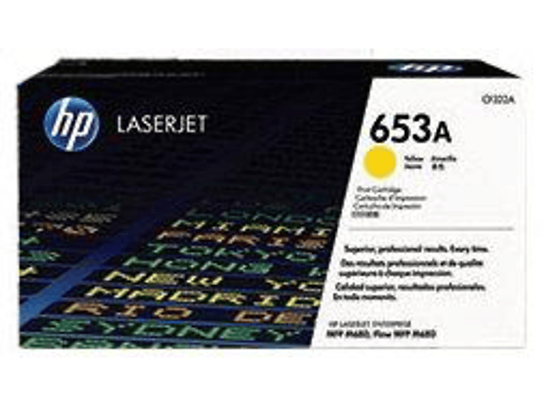 HEWLETT PACKARD CF322A 653AYELLOWLASERJETRIDGE