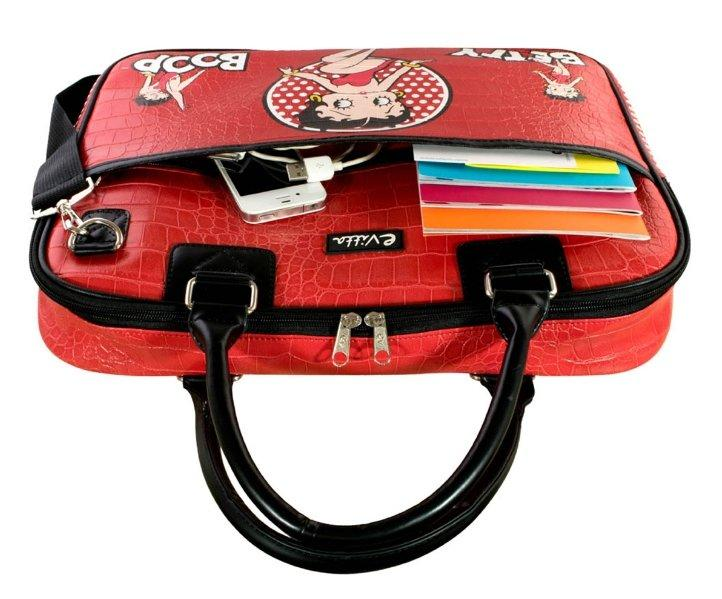e-Vitta Betty Boop 16" Maletín Rojo
