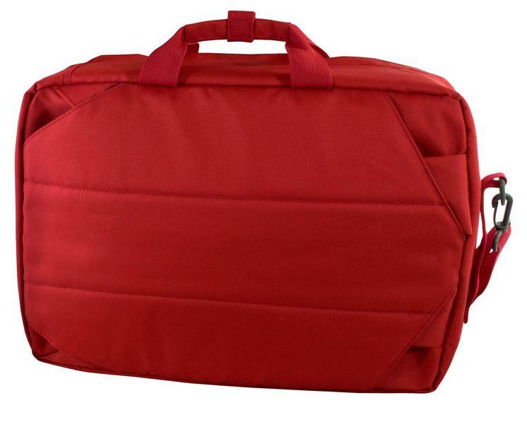 Maletín para portátil - E-Vitta VERSATILE 16, 15.4"-16", Con asas, Rojo
