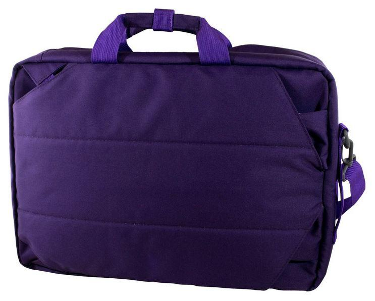 Maletín para portátil - E-Vitta VERSATILE 16, 15.4"-16", Con asas, Lila