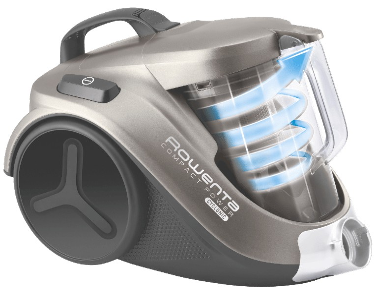 Aspirador sin bolsa - Rowenta RO3786 Compact Power Cyclonic Animal Care, 750 W, 1.5 L, Ciclónico
