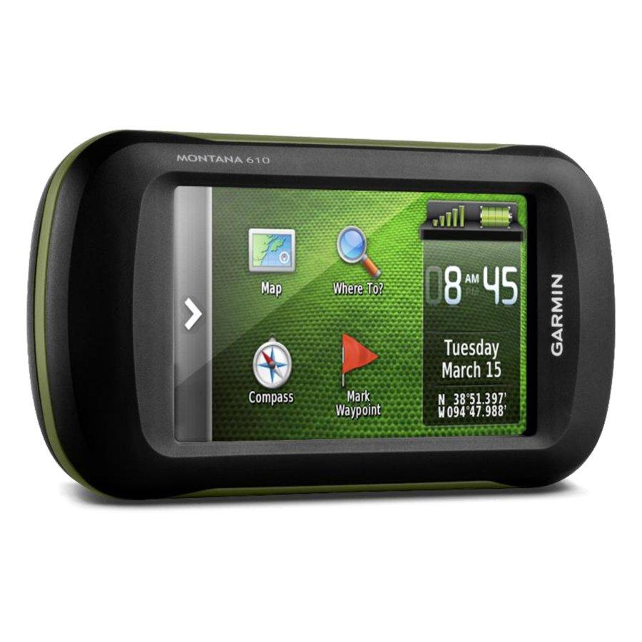 GPS Portátil - Garmin Montana 610, navegación vía GPS y GLONASS