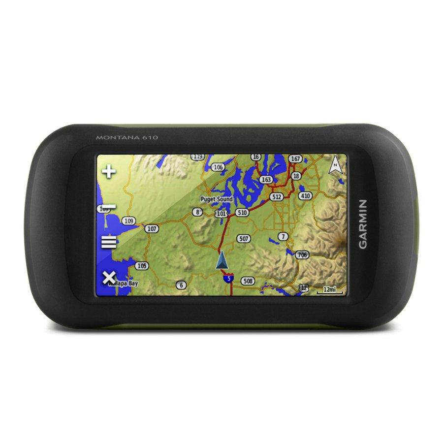 GPS Portátil - Garmin Montana 610, navegación vía GPS y GLONASS