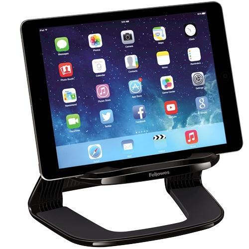 Soporte para tablet - Fellowes i-Spire Series, Negro