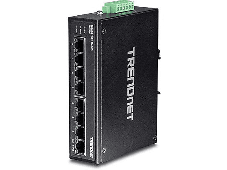 TRENDNET 8-PORT HARDENED IND. GB CPNT POE+ S