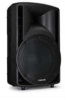 Altavoz autoamplificado - Fonestar ASB-10120U, 200W, USB, Asa transporte, Negro