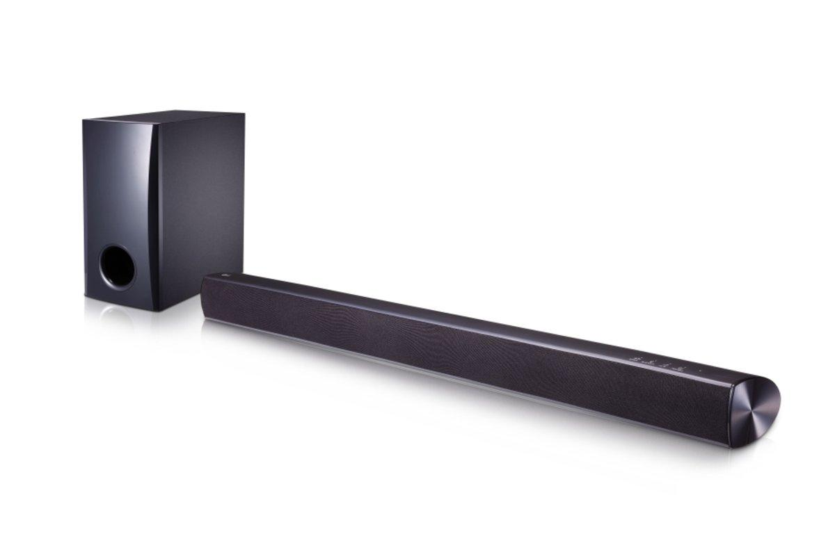 Barra de sonido - LG SH2, Subwoofer, Bluetooth, 100W