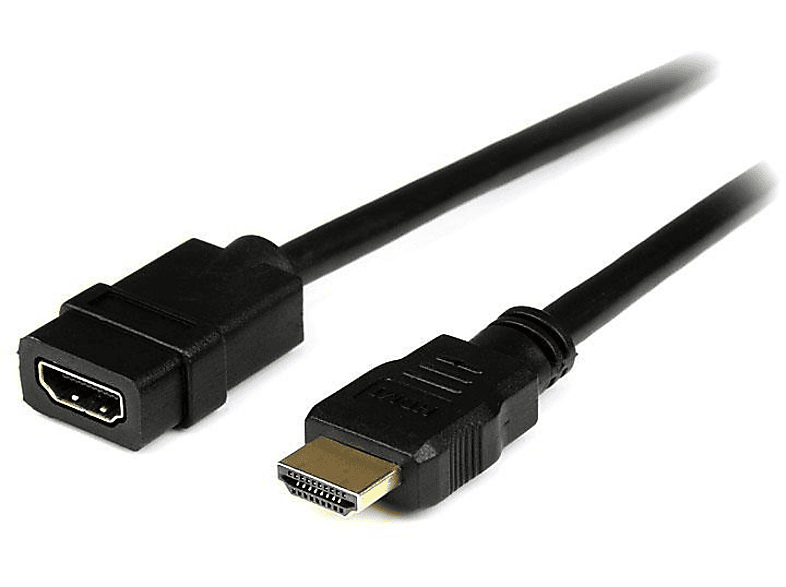 Cable alargador HDMI 30cm macho hembra montaje panel extensor