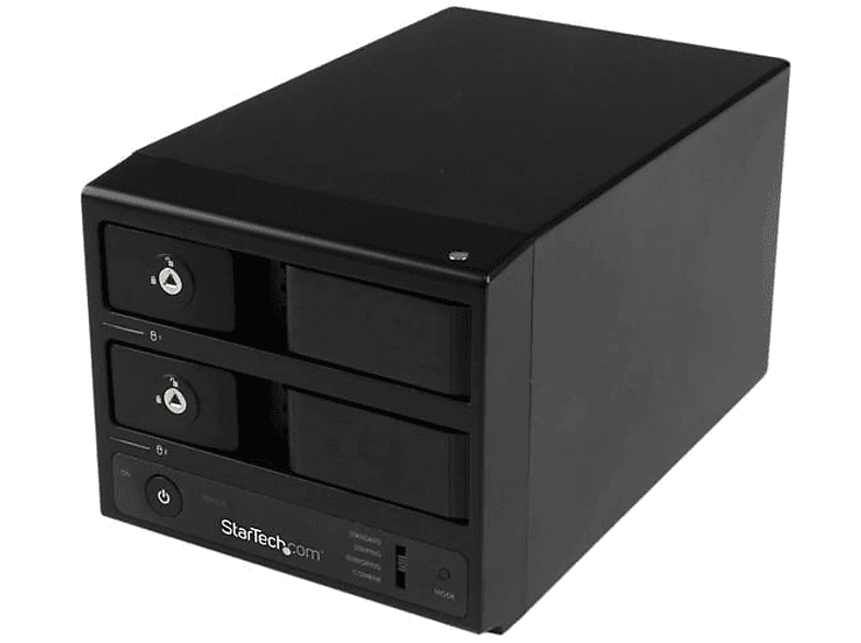 Caja para Disco | StarTech.com S352BU33RER Caja USB 3.0 UASP eSATA de 2 Bahias 3.5 SATA III Hot Swap