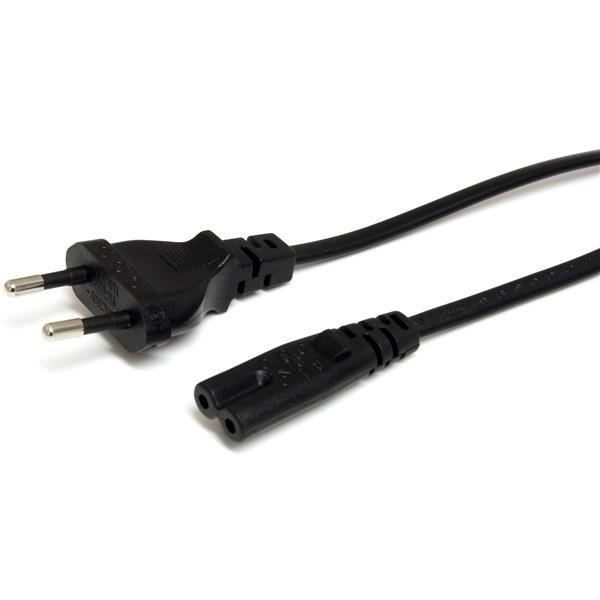 Cable - StarTech.com PXTNB2SEU1M Cable de Alimentacion Estandar 1m de Portatil Europeo a C7