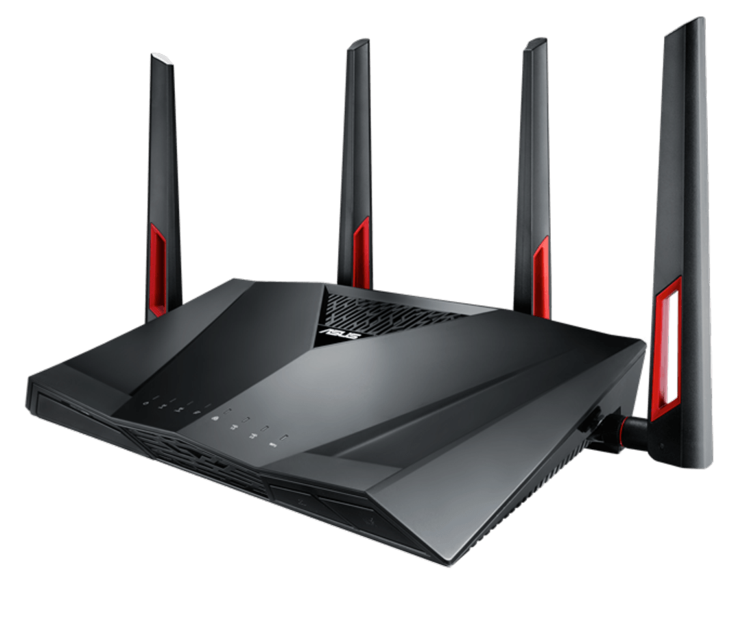 Router gaming - ASUS RT-AC88U AC3100, Inalámbrico, Dual-band, Antenas 4x4, 3167mbps