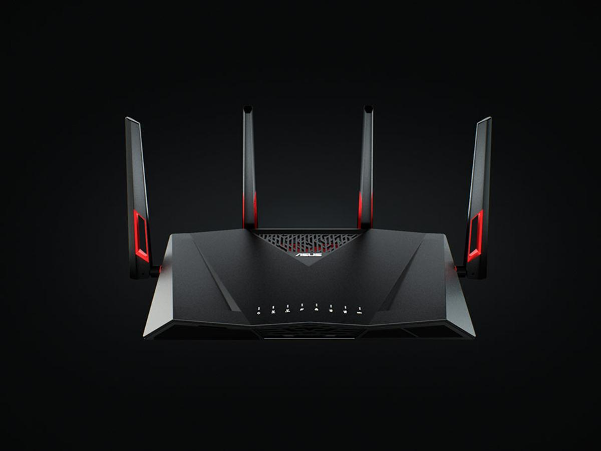 Router gaming - ASUS RT-AC88U AC3100, Inalámbrico, Dual-band, Antenas 4x4, 3167mbps