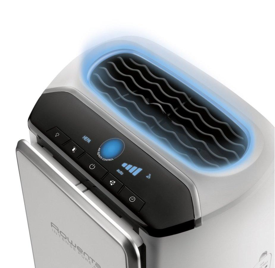 Purificador de aire - Rowenta PU 6020 Intense Air Pure Tecnología Nano Capture, 4 Filtros,