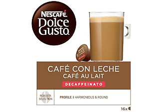 Cápsulas monodosis - Dolce Gusto Café con leche Decaffeinato, 16 cápsulas