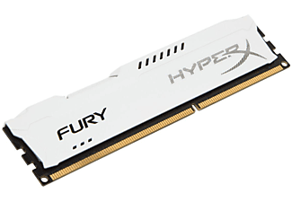 Memoria Ram - Kingston HyperX Fury DDR3 8Gb 1600MHz CL10 Blanco