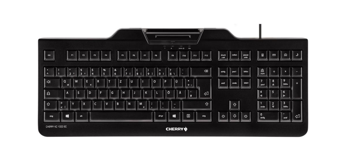 Teclado gaming - CHERRY KEYB/ES USB SMARTCARDREADER BLACK O