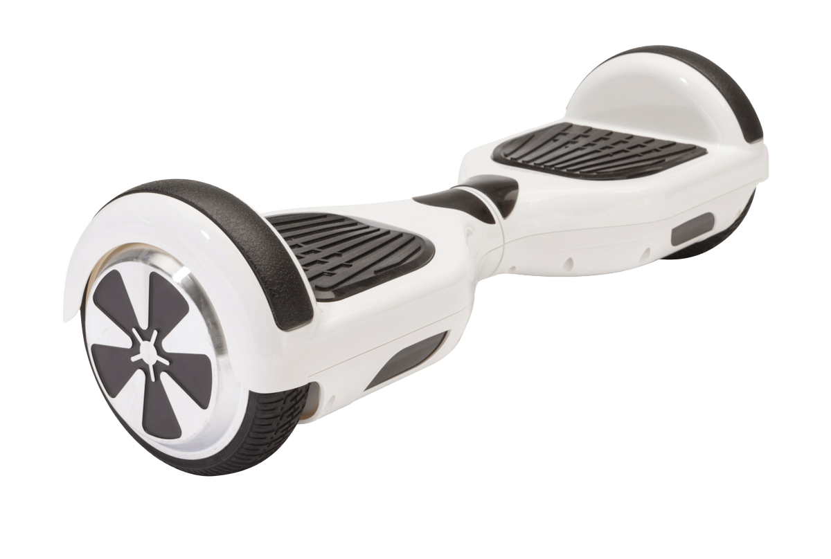 Hoverboard - SK8 GO, 12 km/h, Autonomía hasta 20 Km, Blanco