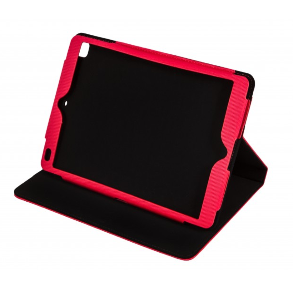 Funda para iPad Air 1 y 2 e iPad Pro 9,7 - Silver HT Wave, Función soporte, Rojo