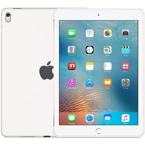 Funda tablet - APPLE Silicone Case, para iPad Pro 9.7", Blanco