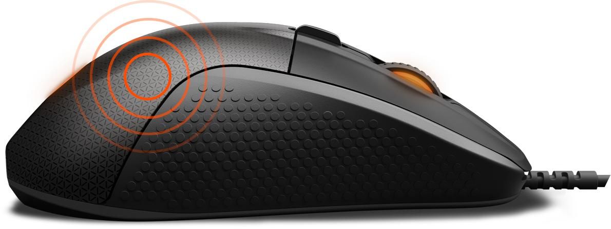 Ratón gaming - SteelSeries Rival 700, retroiluminado, óptico, Negro y naranja
