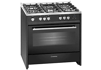 Cocina Meireles G910bl 5 Fuegos Encimera Y Horno De Gas Butano Quemador Wok