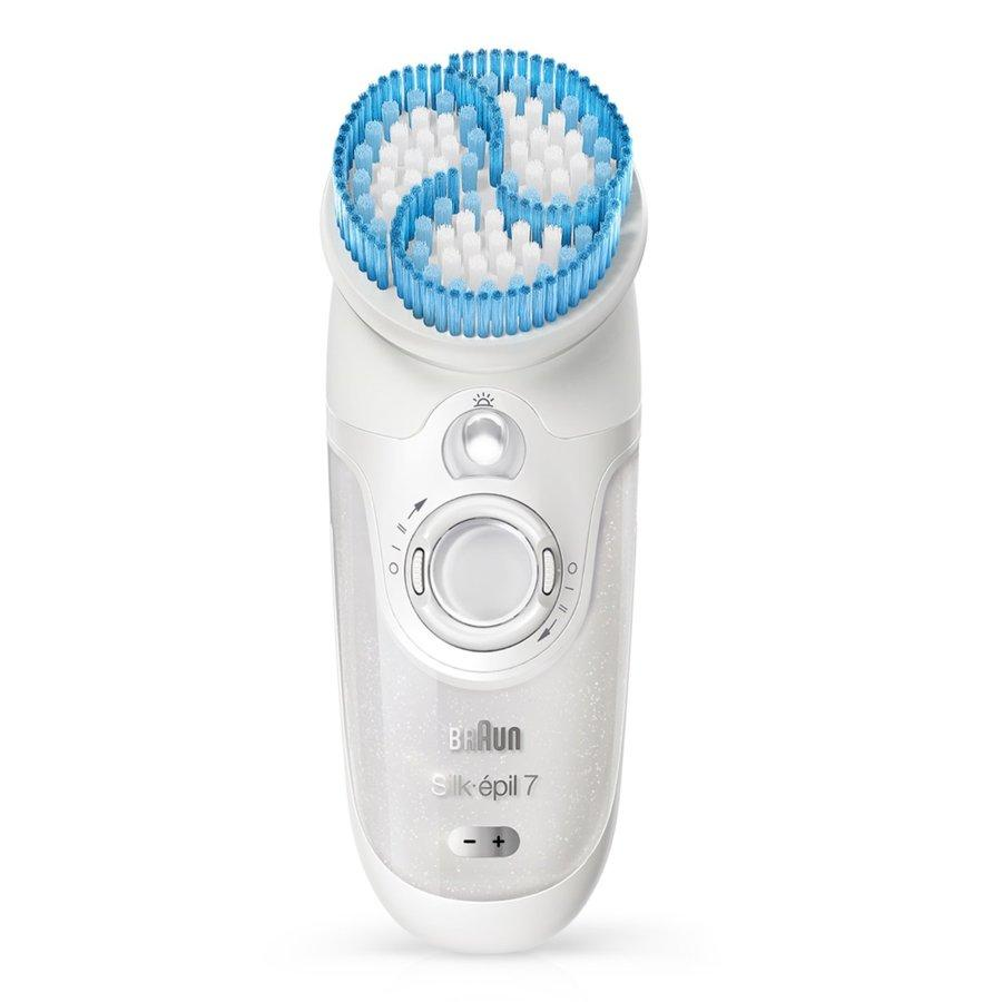 Depiladora - Braun Silk-épil 7 SkinSpa 7-921e, 2 en 1, Wet & Dry, Close-Grip