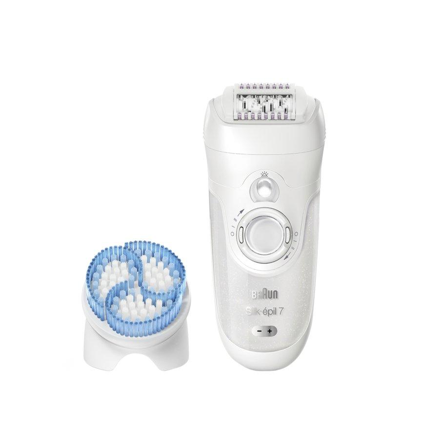 Depiladora - Braun Silk-épil 7 SkinSpa 7-921e, 2 en 1, Wet & Dry, Close-Grip