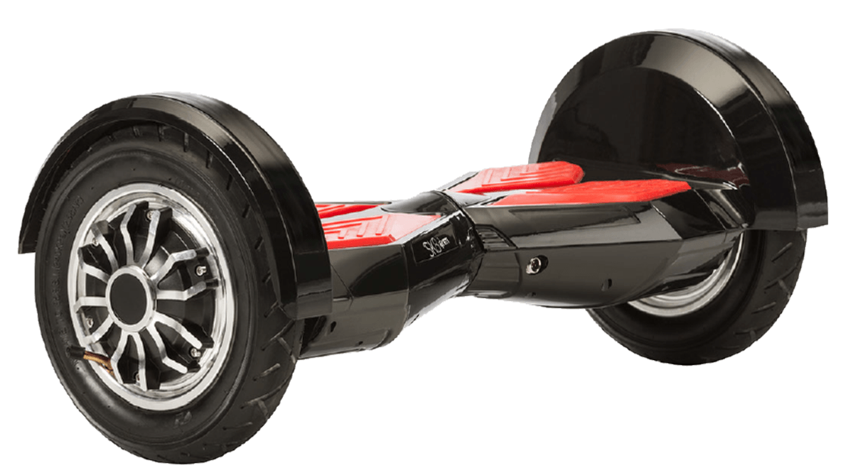 Hoverboard - SK8 YETI, Velocidad 12km, Peso máximo 100kg, Negro