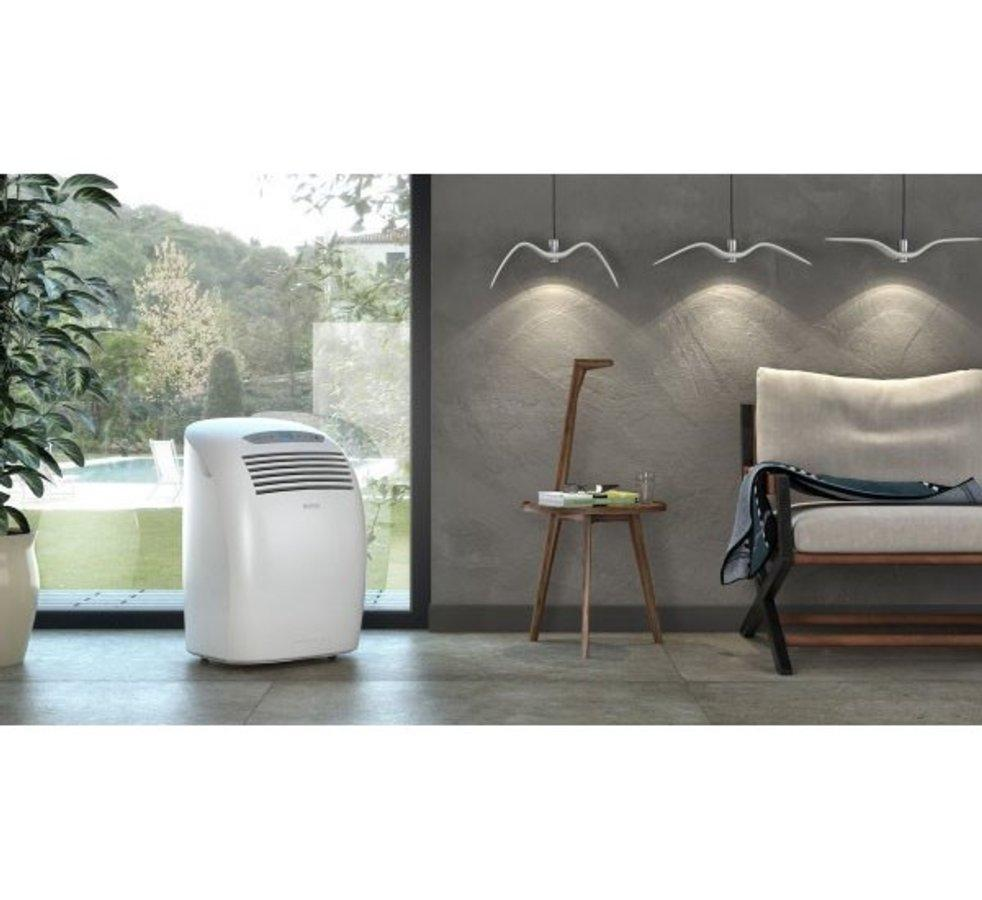 Aire acondicionado portátil - Olimpia-Splendid Dolce Clima Nano Silent, 8.500 BTU, Temporizador,