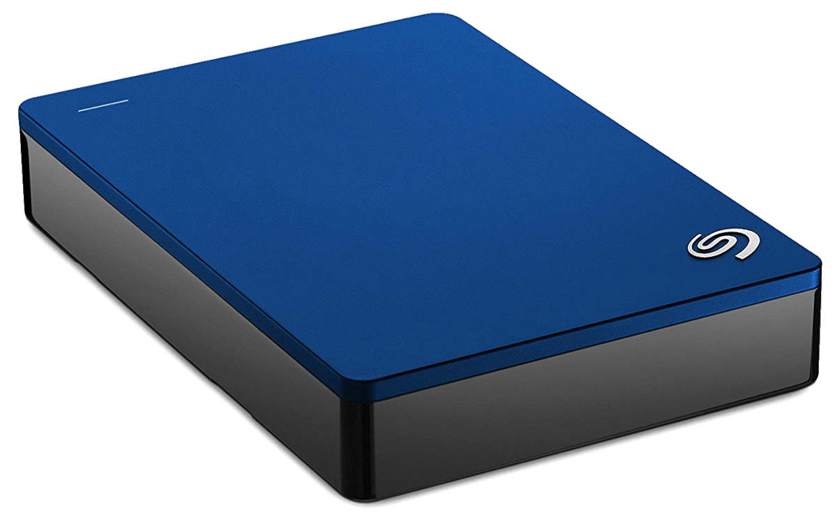 Disco duro 4 TB - Seagate Backup Plus Portable, 2.5", Color Azul
