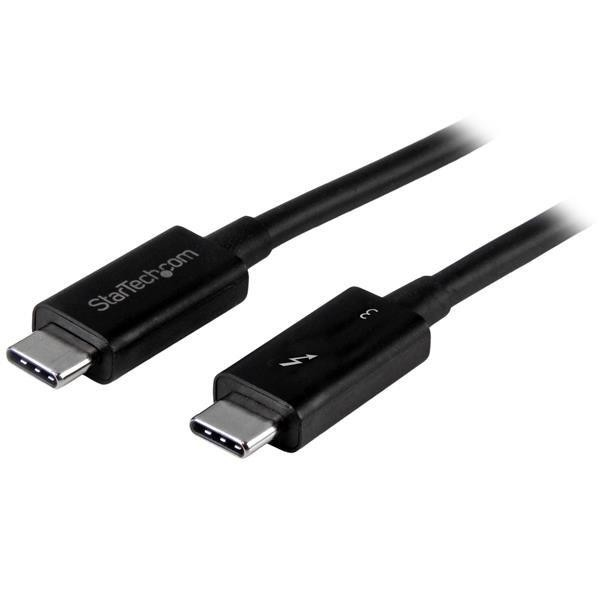 Cable USB - StarTech.com TBLT34MM50CM Cable USB 0.5m Thunderbolt 3 USB-C 40Gbps Compatible USB