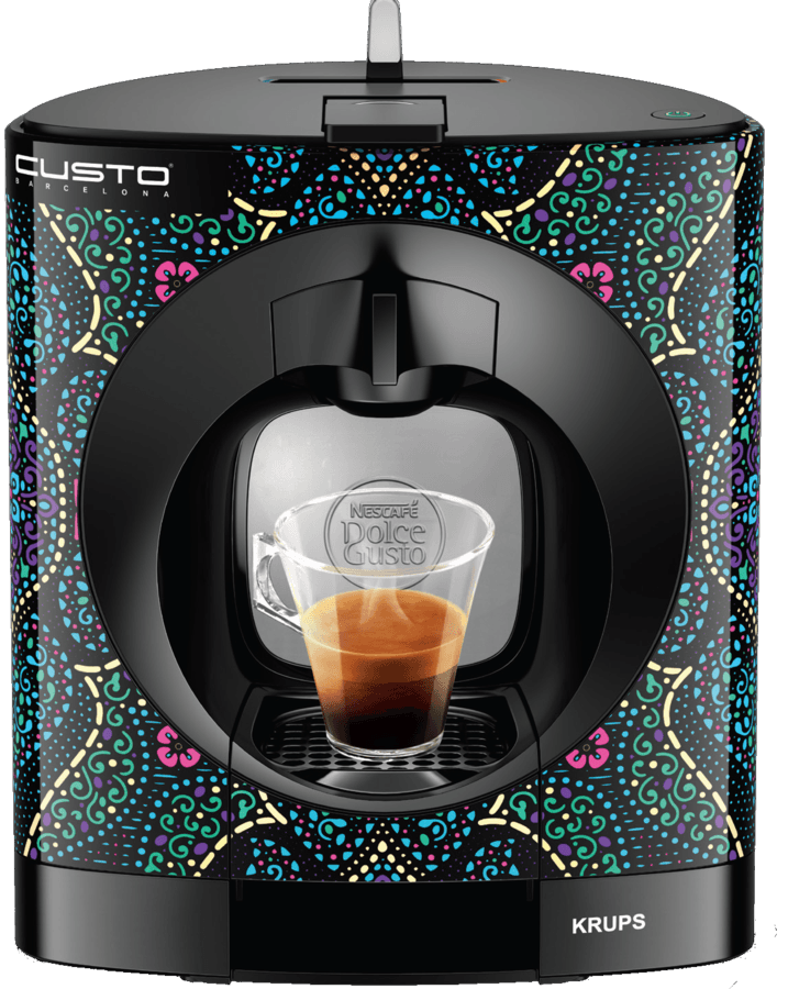 Cafetera de cápsulas - Nescafé Dolce Gusto Krups OBLO CUSTO KP110 Presión de 15 bares