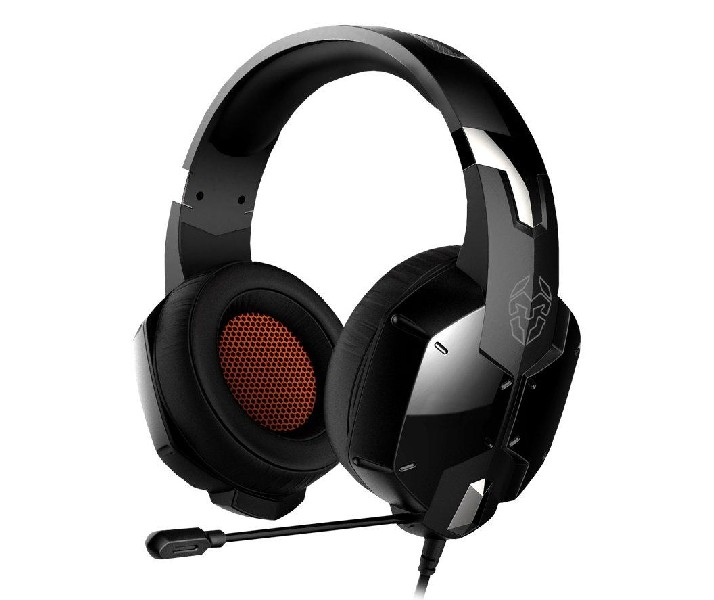 Auriculares gaming - Krom Kopa, Compatible con PC, PS4 y Mac, Micrófono, Negro