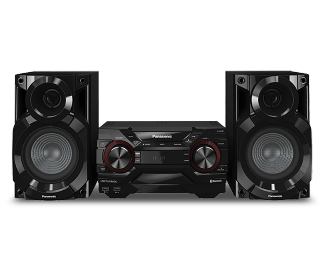 Minicadena - Panasonic SC-AKX200E, Bluetooth, Doble USB, DJ JukeBox, 400W RMA