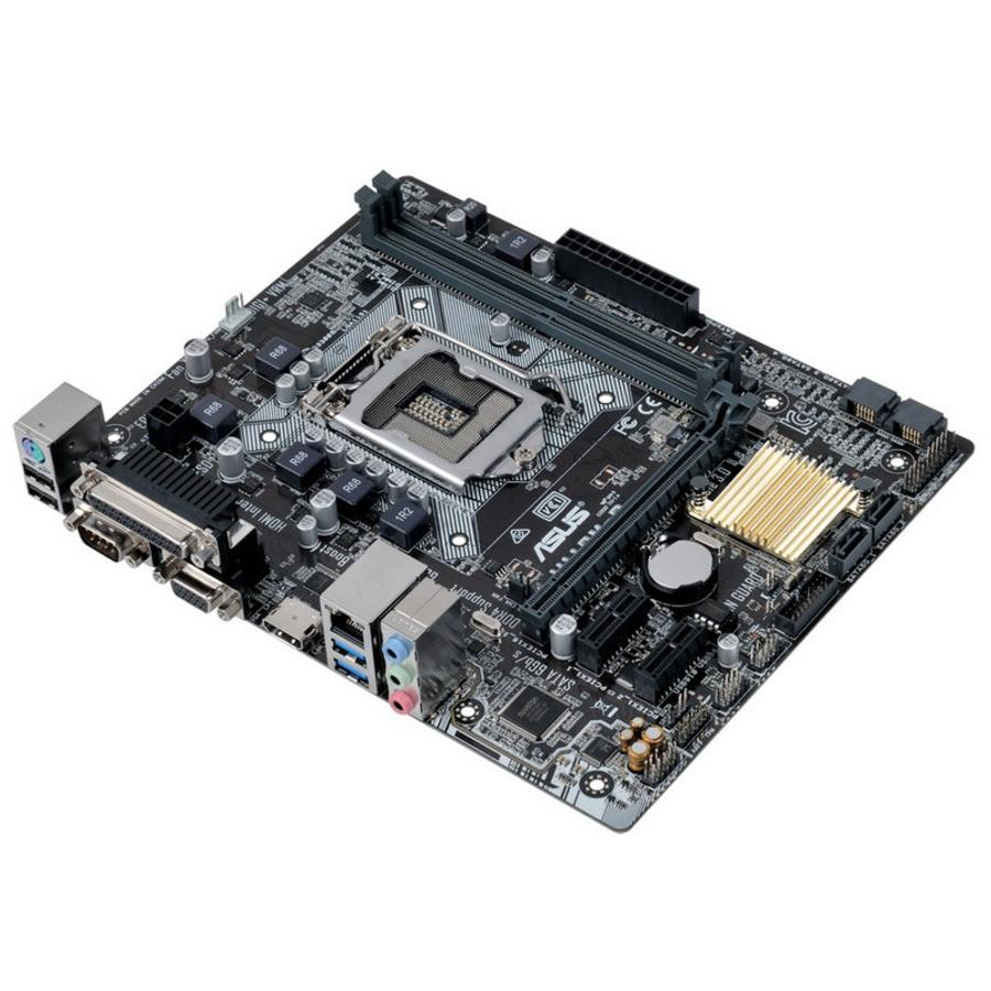 Placa Base - ASUS H110M-D, 5X Protection II, DDR4, BIOS UEFI, HDMI, VGA