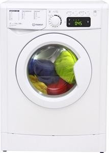 Lavadora carga frontal - Indesit EWE 81252 W EU, 8 kg, 1200 rpm, Clase A++, 16 programas