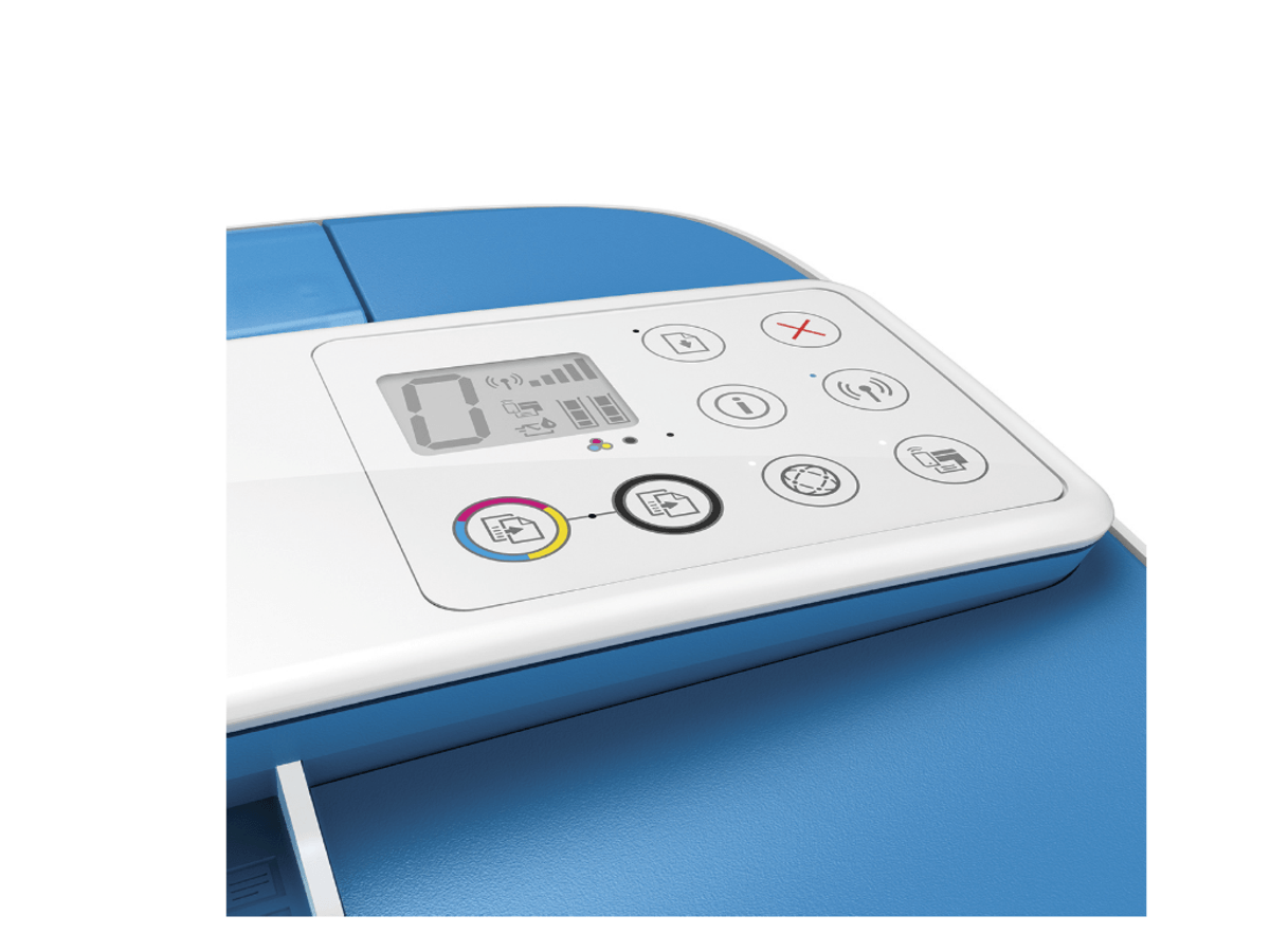 Impresora multifunción - HP Deskjet 3720, Escáner, WiFi, USB 2.0, Azul