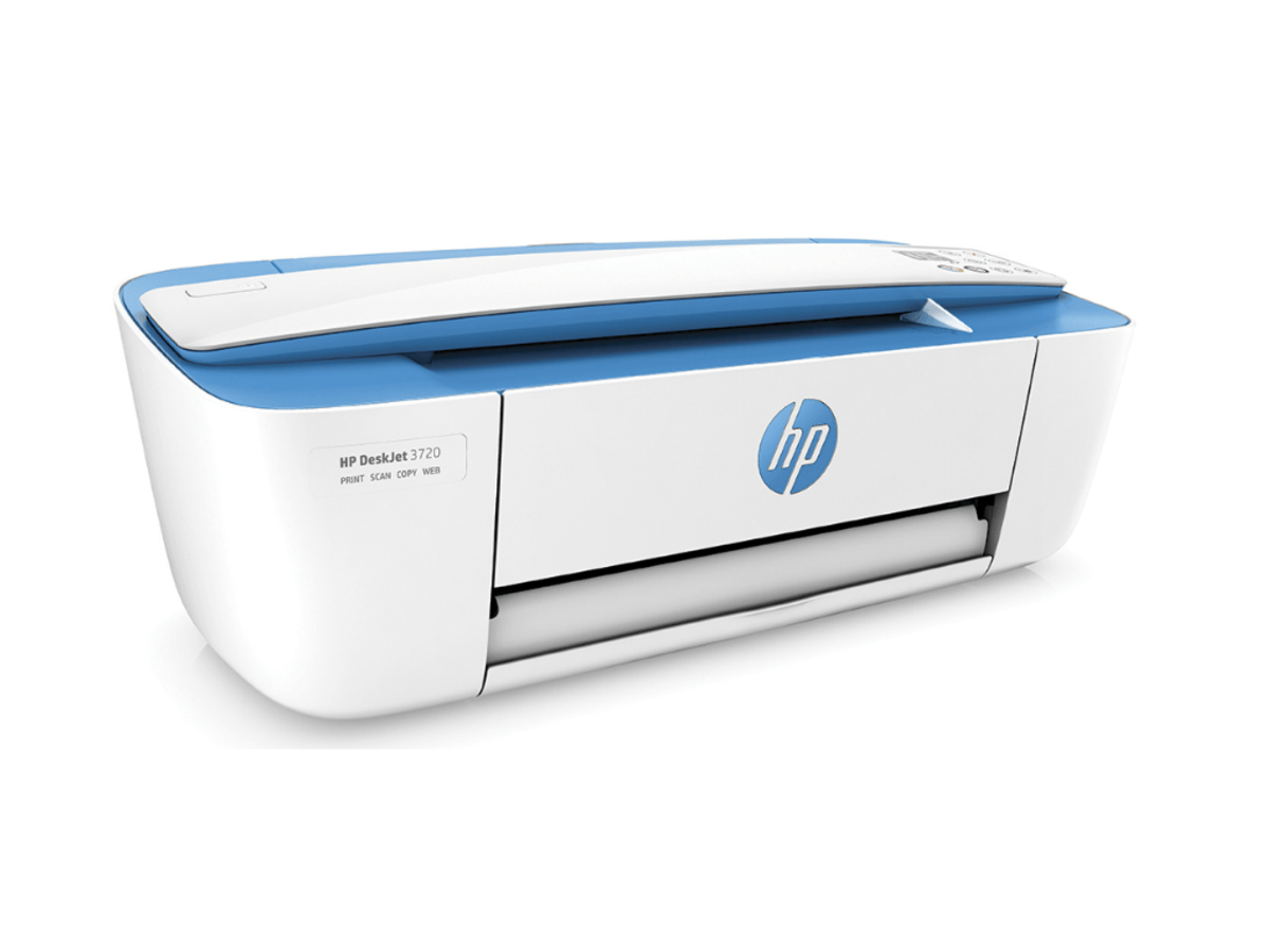 Impresora multifunción - HP Deskjet 3720, Escáner, WiFi, USB 2.0, Azul