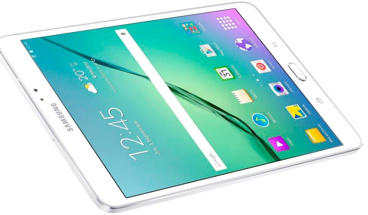 Tablet - Samsung Galaxy Tab S2 VE T719 Blanca, 4G, 8 núcleos, Lector de huella