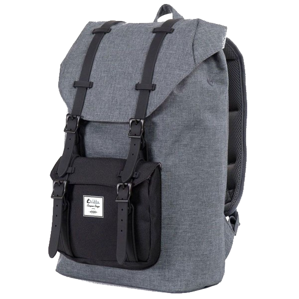 Mochila para portátiles de hasta 16 pulgadas - Case-Logic TOURISTER BACKPACK, Gris