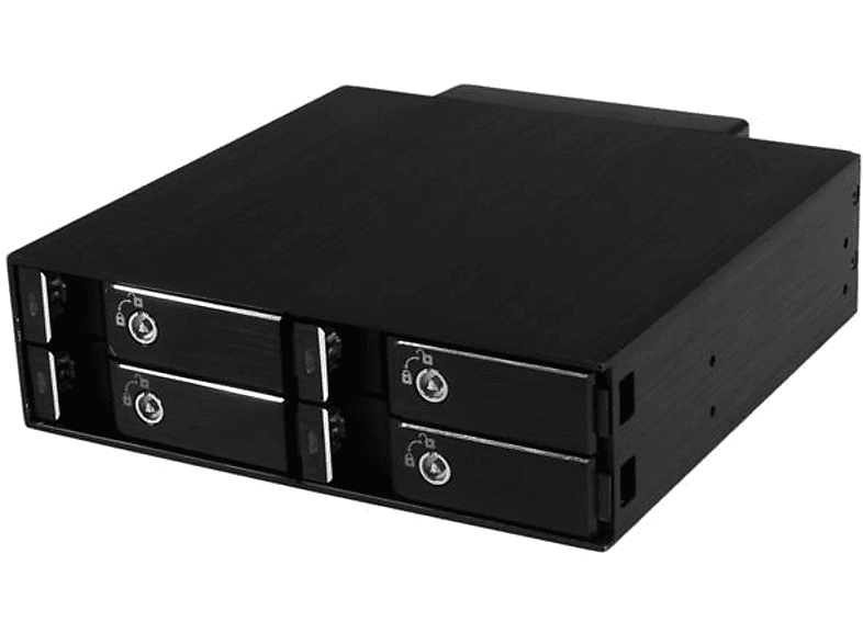 Rack Móvil | StarTech.com SATSASBP425 Backplane Rack Movil 5,25 a 4 Unidades 2,5 SATA SAS